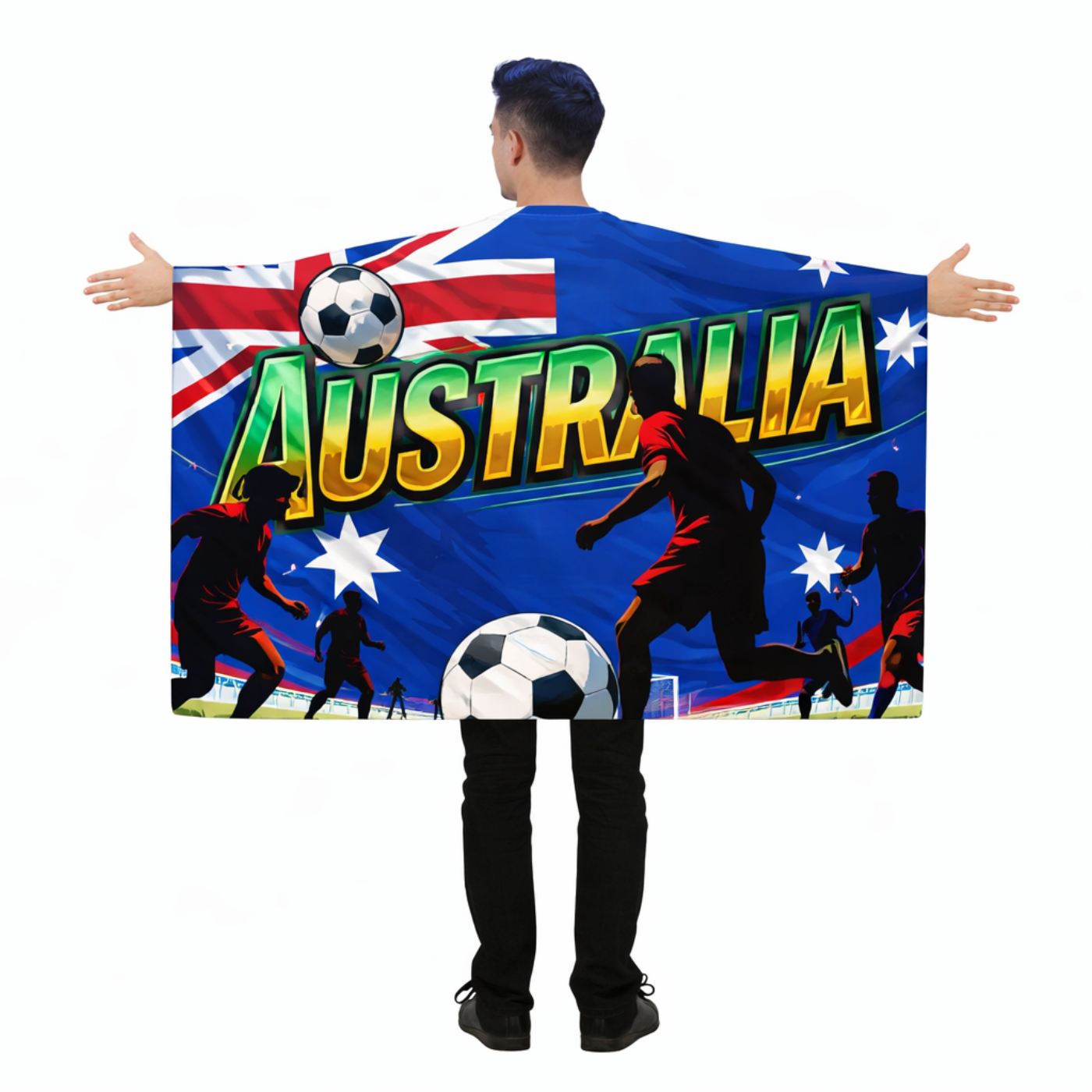 Australian Fan Flag