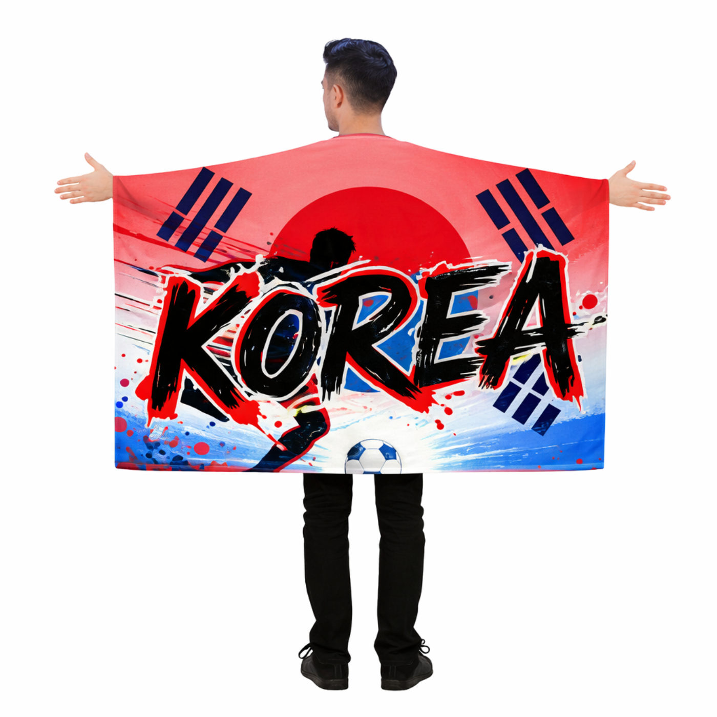 South Korean Fan Flag