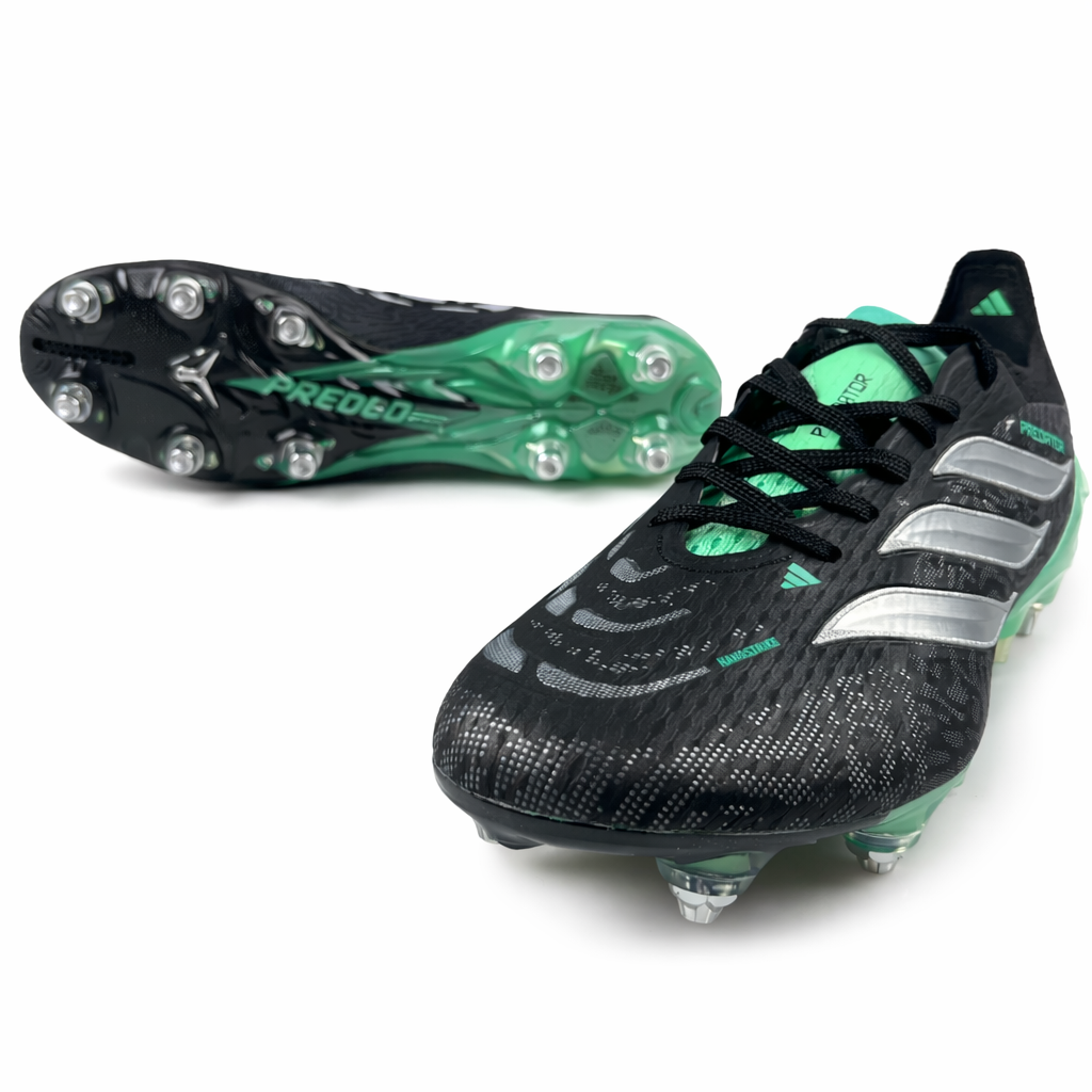 Adidas 26 Predator Elite Tongue SG - Black & Green