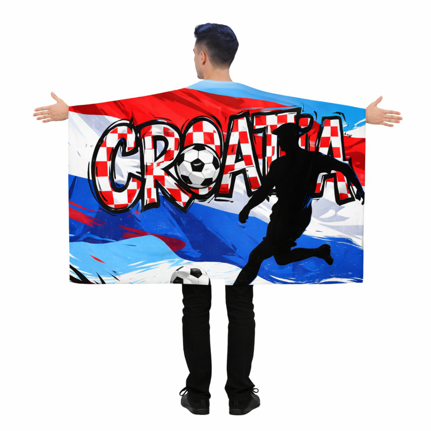 Croatian Fan Flag