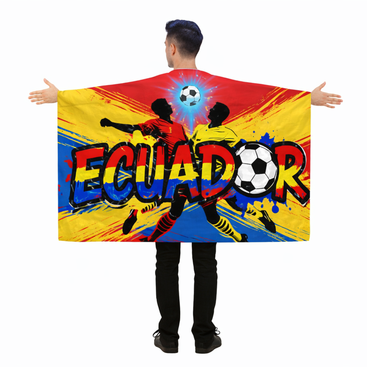 Ecuador Fan Flag